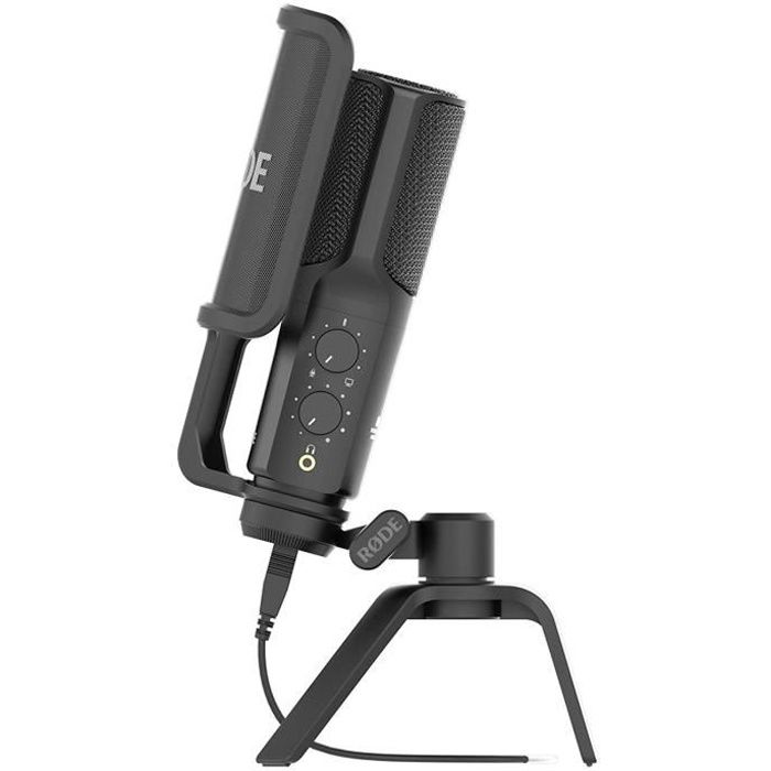 Rode Nt Usb Micro A Usb Noir Microphone Accessoire Avis Et Prix Pas Cher Cdiscount