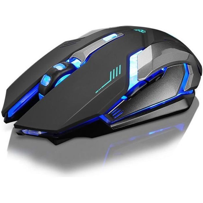 Souris de jeu – Pro Gamer – H17 – 4000 dpi – Filaire – Ergonomique – Rétroéclairée