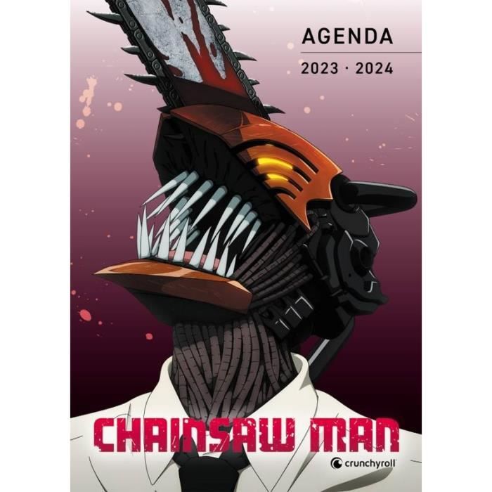Agenda Scolaire Chainsaw man 2023 2024 Cdiscount BeauxArts et