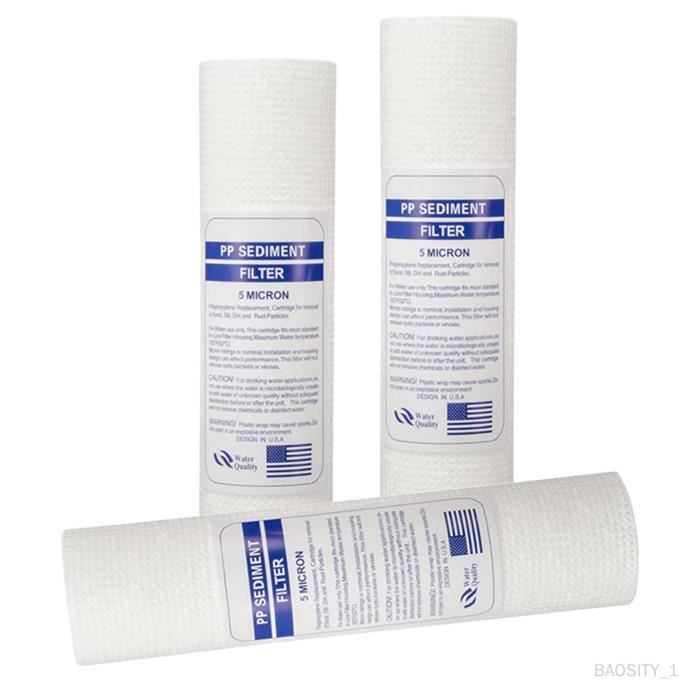 Cartouche De Remplacement ISpring FWSP50GR - Filtre à Sédiments 50 Microns Avec Grattoir | Compatible WSPGR