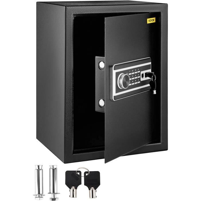 Coffre-fort Biométrique Blacksmith SF0201 Pour 2 Pistolets - Haute Sécurité Empreintes - Neuf
