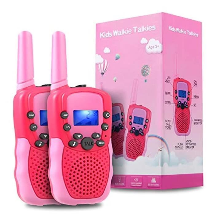 TekHome Cadeau Fille 3 4 5 6 Ans, Jouet Fille Garçon 7 8 9 10 Ans, 2 Paquet  Talkie Walkie Enf - Cdiscount Jeux - Jouets