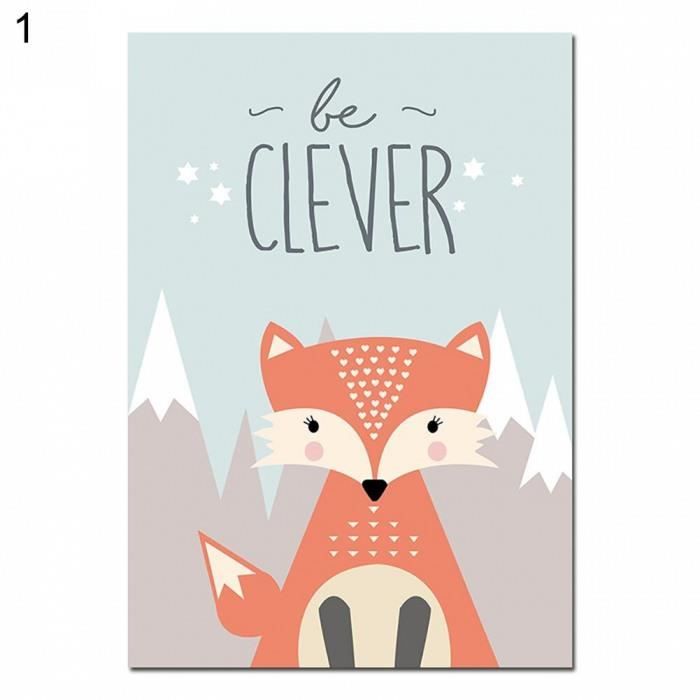 Version 30x40cm 4 Belle Bande Dessinee Renard Hibou Cerf Nordique Toile Peinture Art Imprimer Affiche Photo Mur Bebe Chambre Cdiscount Maison Version 30x40cm 4 Belle Bande Dessinee Renard Hibou Cerf Nordique Toile Peinture Art Imprimer Affiche Photo Mur Bebe Chambre Cdiscount Maison