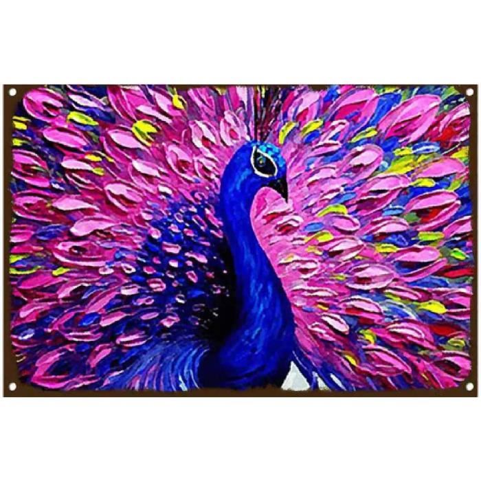 Enseignes En Métal Vintage Plaque,Chien De Compagnie Animal,Affiche Mur Décor Rétro Plaque