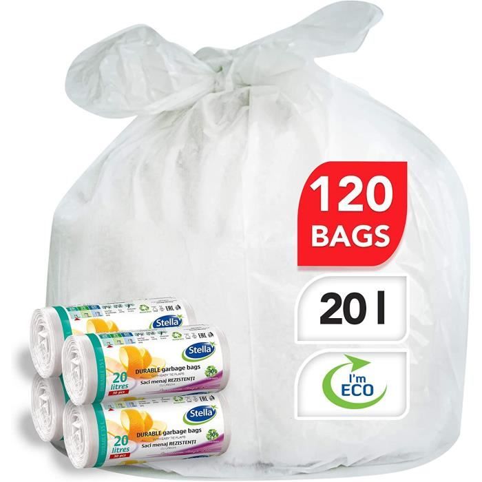 Pely Lot De 34 Sacs Poubelle Extra Résistants Pour Le | FindTheDeal