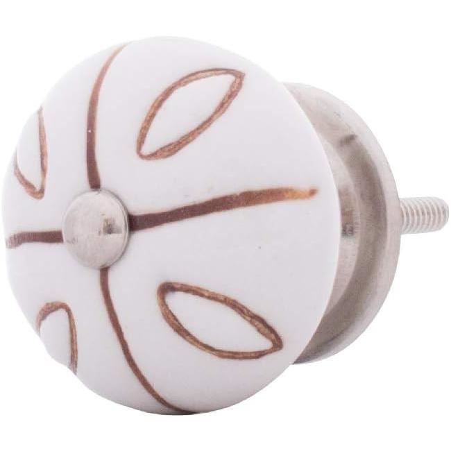 Bouton De Meuble Porcelaine Maison Du Monde