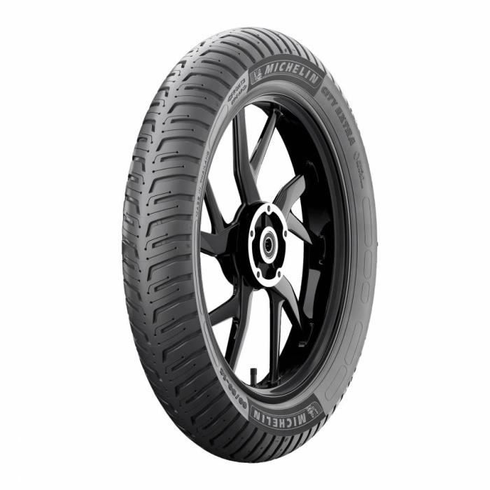 Pneu moto - Michelin - City Extra - Résistance à la crevaison - Durabilité - Adhérence sur sol mouillé