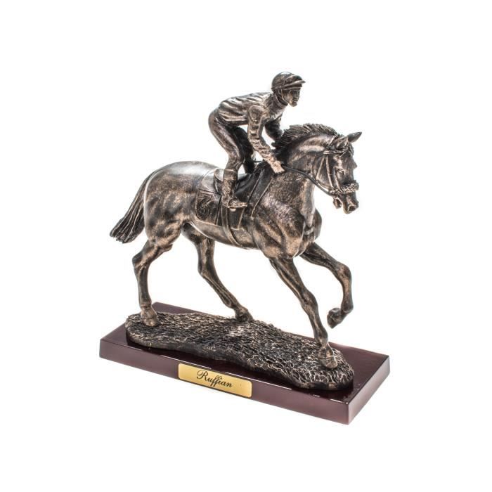 Véhicule miniature Cheval miniature de collection en résine, environ