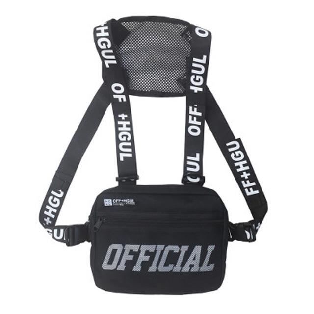 Sac Gilet Tactique Sport Homme/Femme | Sacoche Poitrine Avec Support Téléphone - Cyclisme, Randonnée