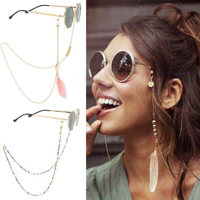 Lunette de soleil perle top