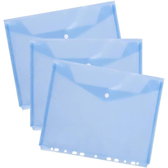 Amazon Porte Document Chemise Plastique Transparente A4 Pochette