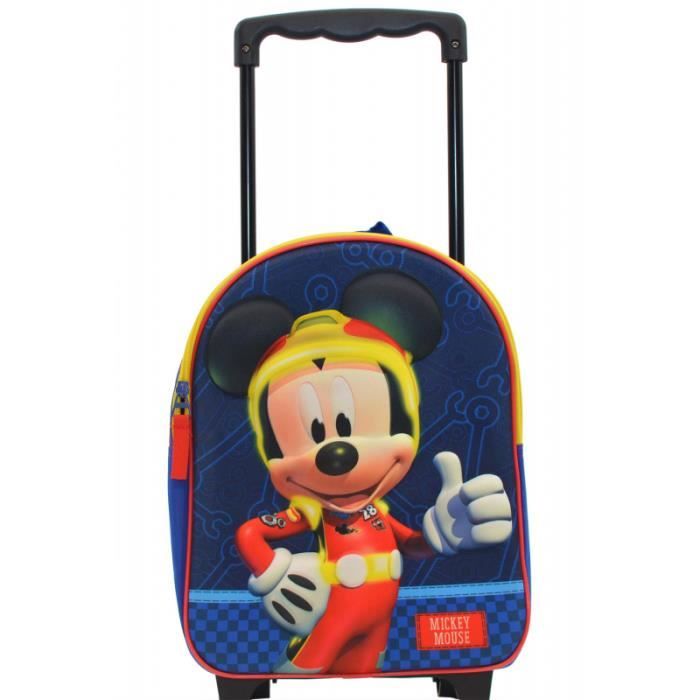 cartable mickey a roulette