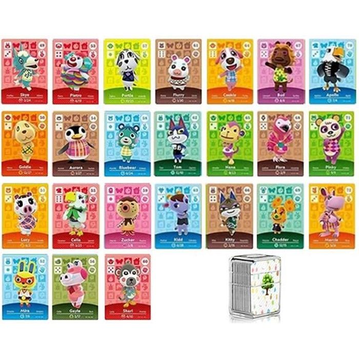 Lot 24 Mini Cartes NFC de 49 à 72 pour Amiibo Animal Crossing New Horizon  Compatible Nintendo Switch Switch Lite Wii U New 3DS coloré - Cdiscount  Bagagerie - Maroquinerie