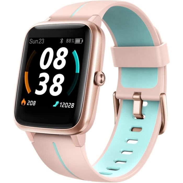 KUNGIX Montre Connect e Femmes Montre Intelligente GPS Smartwatch