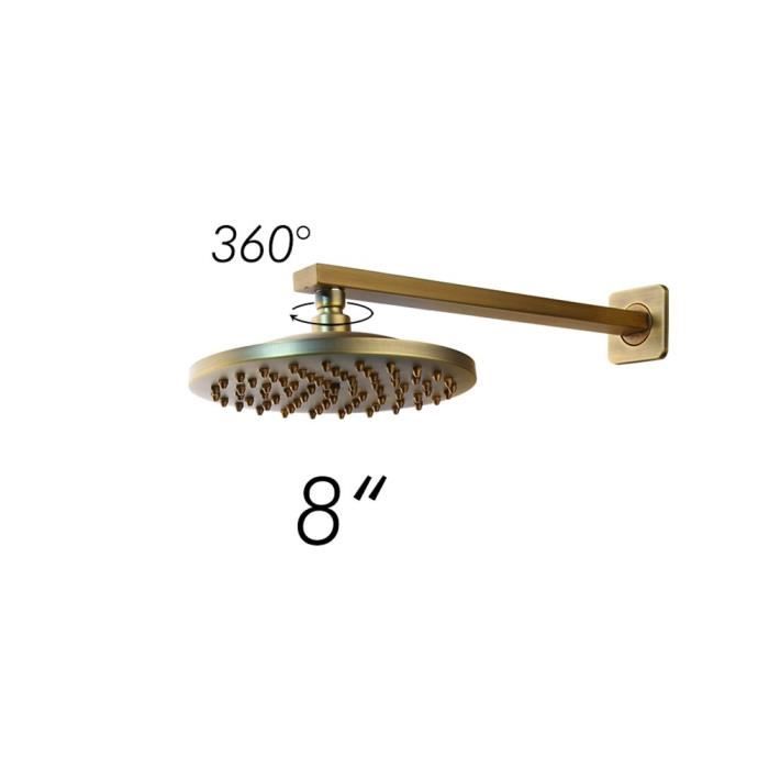 Pommeau de douche doree au meilleur prix | Leroy Merlin