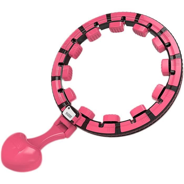 Hula Hoop Enfant + Corde à Sauter - Cerceau 70 Cm (8 Pièces), Poids Réglable - À Partir De 4 Ans