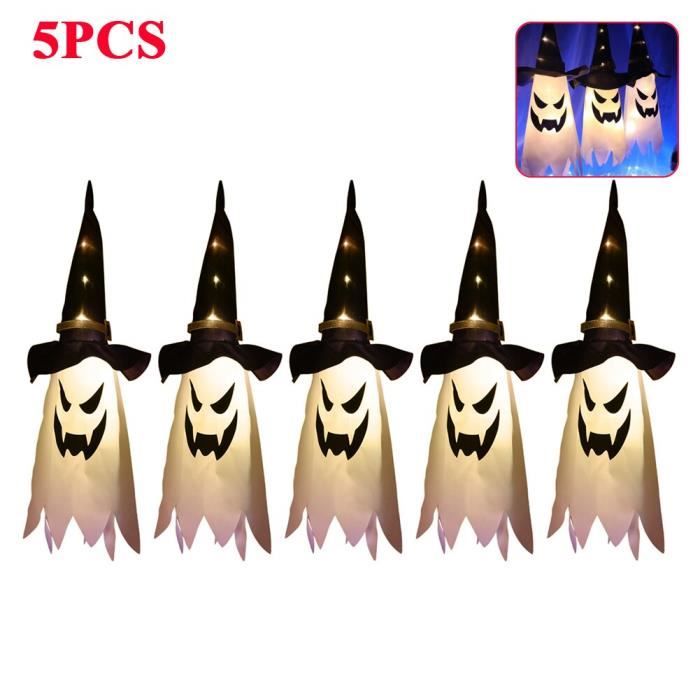 Didiseaon 6 Pièces Nid D'abeille De Citrouille Boule De Nid D'abeille D'halloween Nid D'abeille En Papier Jack-o-lanterne Papier De Soie D'halloween