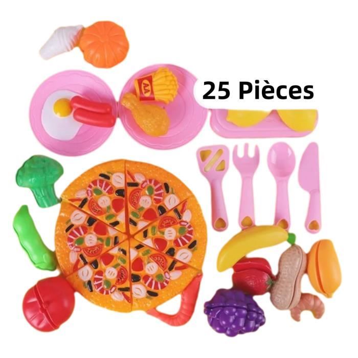 Ensemble Chef Pour Enfants FTVOGUE - Tablier, Toque, Ustensiles De Cuisine Et Pâtisserie - Jeu De Rôle Dès 3 Ans