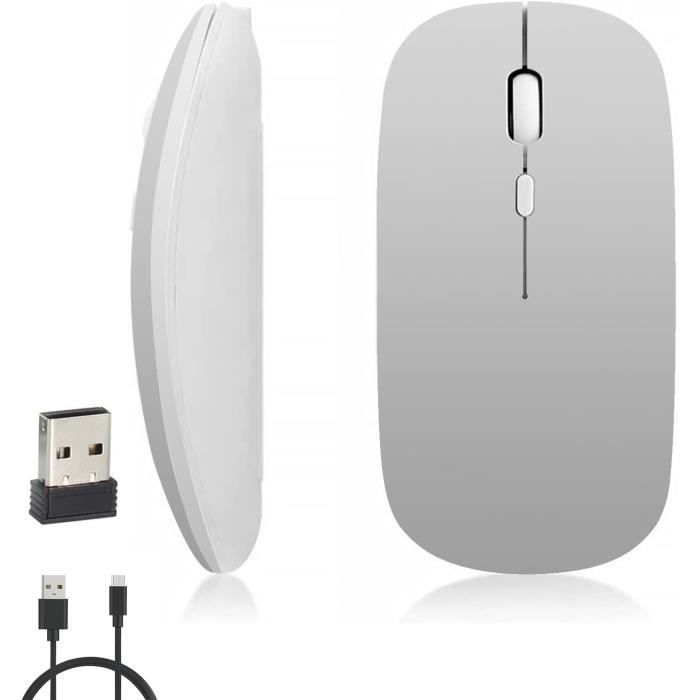 Souris Bluetooth Pour Mac, Souris Sans Fil Silencieuse 800-1200-1600