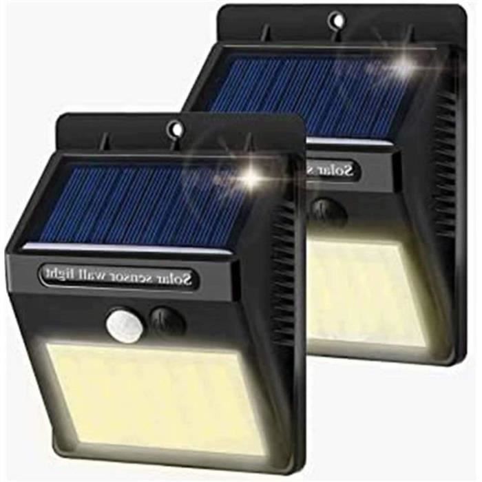 Lampes Solaires Extérieur GRIFEMA Avec Détecteur Mouvement - 3 Modes, Télécommande Et étanchéité IP65 - Pour Jardin, Allée