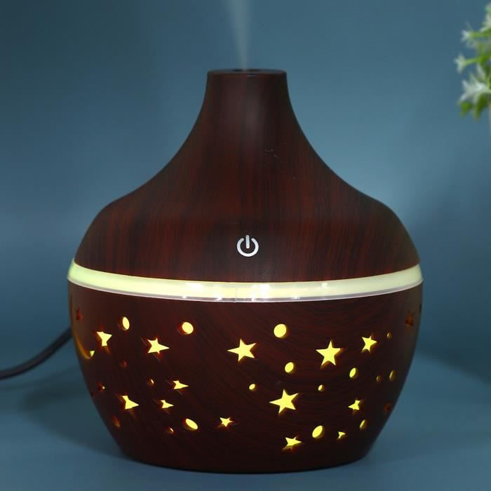 Meilleurs prix pour 300ml Diffuseur d'air Humidificateur d'huile essentielle aromatique Humidificateur de brume d'aromathérapie -guanzee