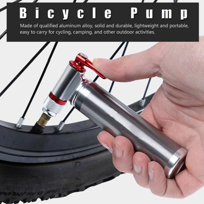 Pompes CO2, vélo CO2 Inflateur de la tête de vélo d'inflation de vélo de Cartouche Inflation de tête Bulle Buzle Bike Inflation Rapide Accessoires