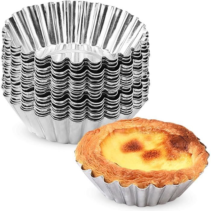 Ciieeo Lot de 2 moules à gâteau carrés en acier inoxydable