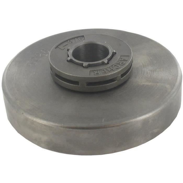 Pignon à Bague 3/8, 7 dents adaptable pour JONSERED modèles 45, 49, 50, 51, 52, 451, 452, 521