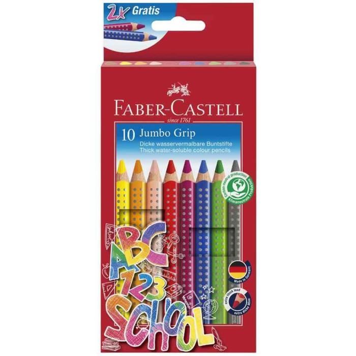 Crayon de couleur Jumbo GRIP, étui promo