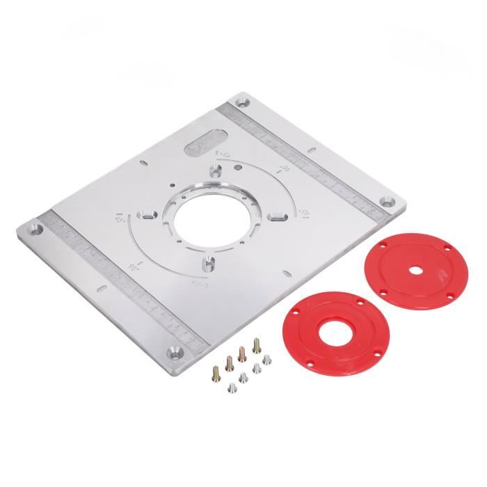 Plaque D'insertion Grande Table De Routeur XCALIBUR 9x12 Pouces Acrylique - Banc Travail Bois