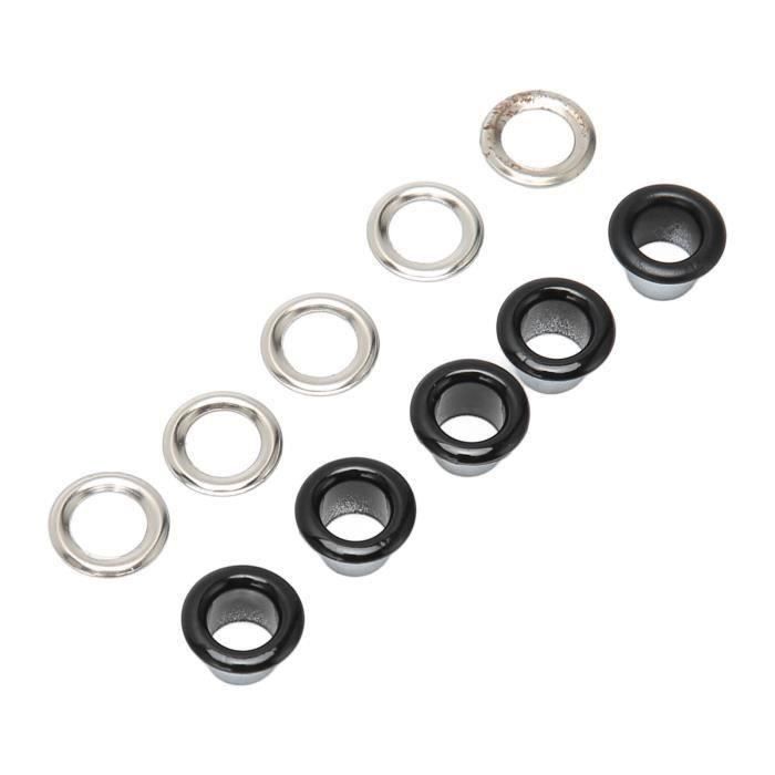 Kit Réparation 25 Oeillets Laiton 9,5 Mm + Outils Et Rondelles - Pour Voiles, Bâches Et Tissus