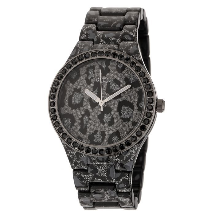 Montre guess sales noir femme