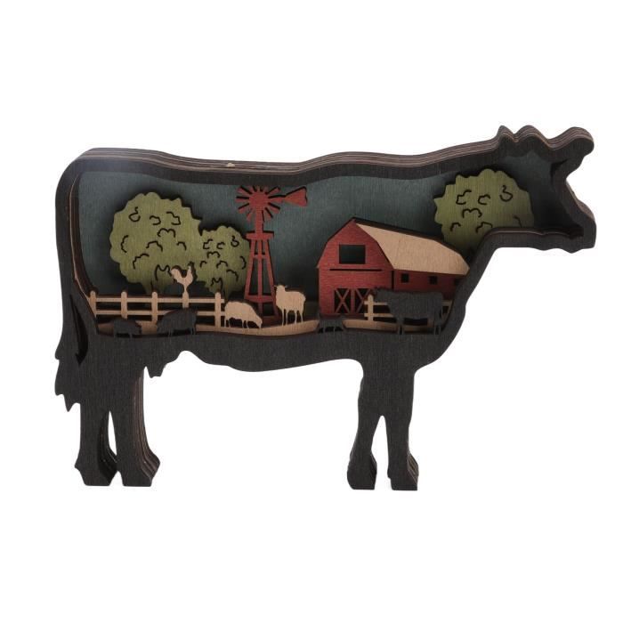 Kits en bois d'animaux de ferme en 3D Kits en bois d'animaux de ferme en 3D