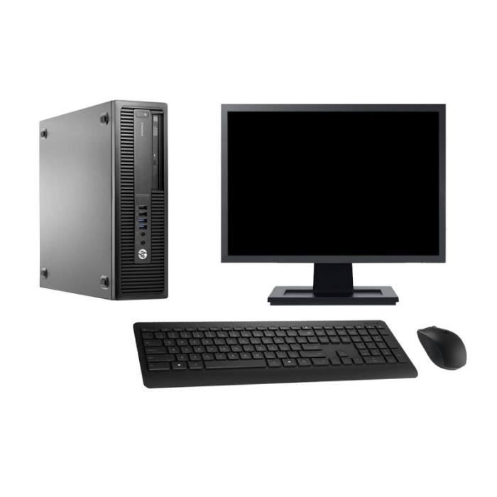 PC HP EliteDesk 800 G2 SFF Ecran 22