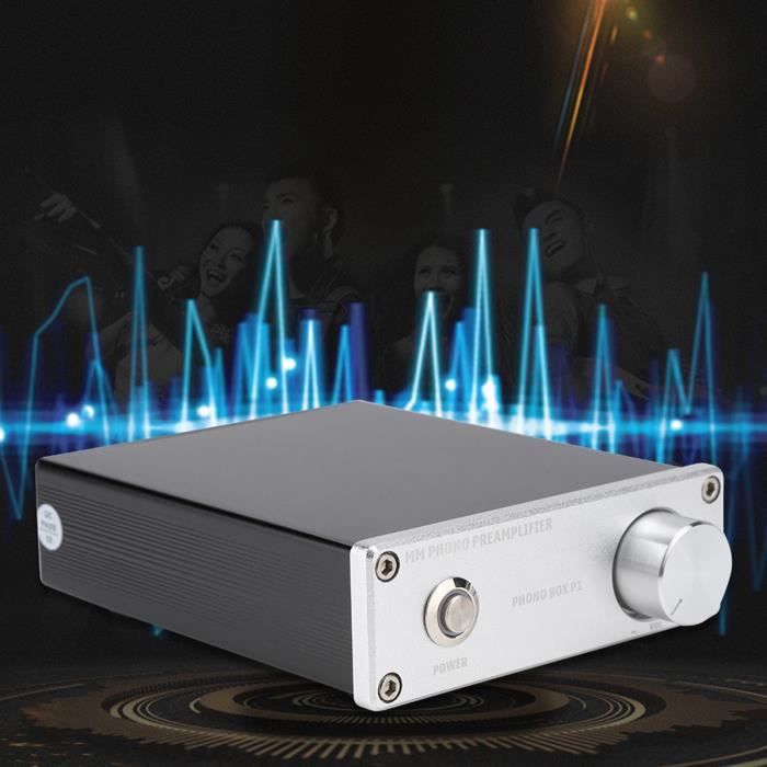 HURRISE Ampli PHONO pour Platine Vinyle avec entrée/sortie plaquées or Cdiscount TV Son Photo
