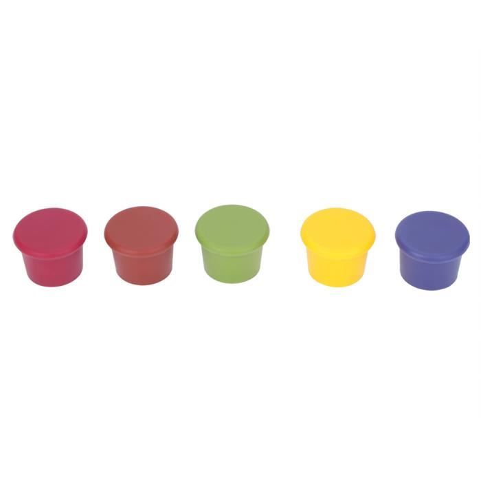 6 Bouchons De Vin En Silicone - Réutilisables, Étanches, Multicolores