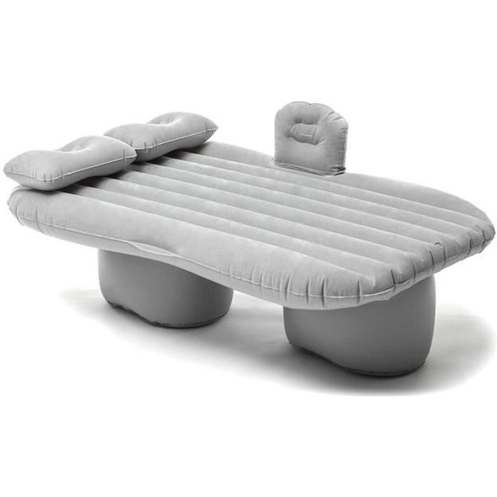 Matelas de camping gonflable - INNOVAGOODS - Cleep - 2 places - Gris - Gonflage automatique Matelas de camping gonflable - INNOVAGOODS - Cleep - 2 places - Gris - Gonflage automatique