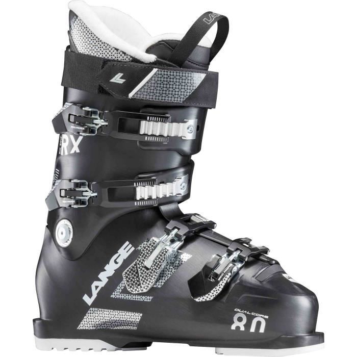 chaussures de ski lange rx 80 w l.v. (black) femme