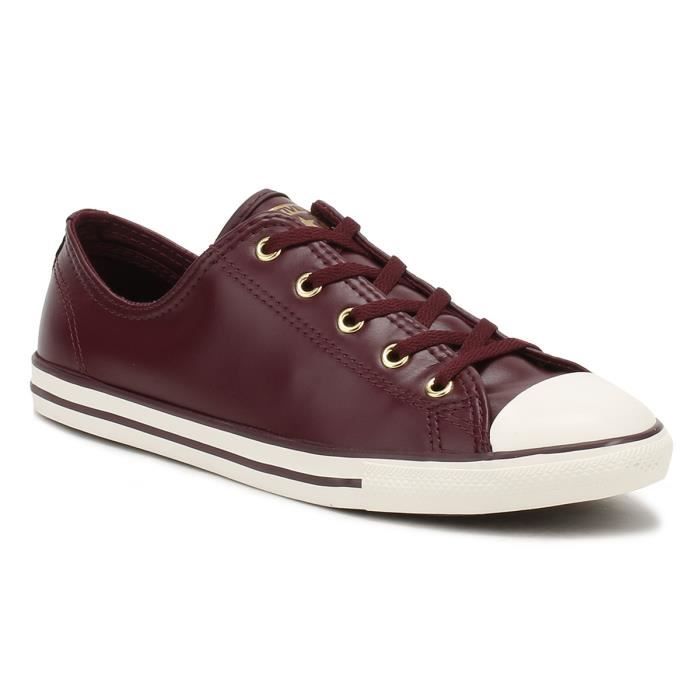 converse dainty maroon
