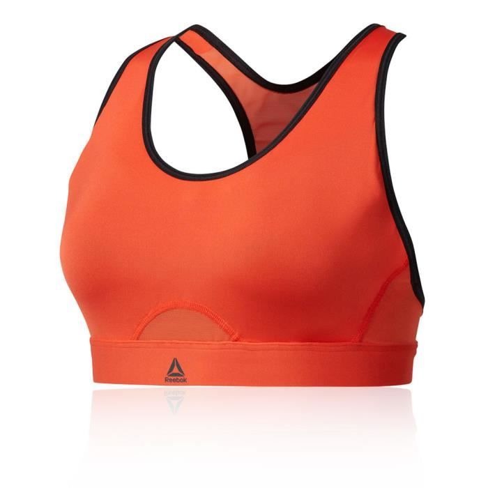 brassiere reebok orange