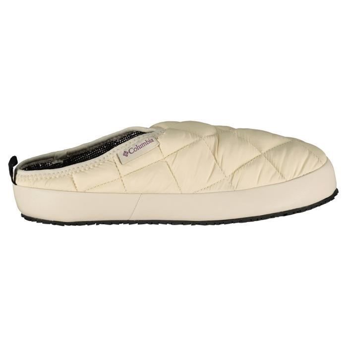Columbia OMNI HEAT LAZY BEND CAMPER chaussons Femme Blanc Fawn x Dark Lavender