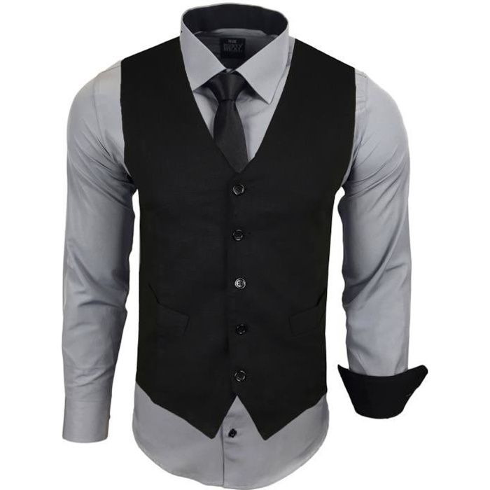 gilet chemise