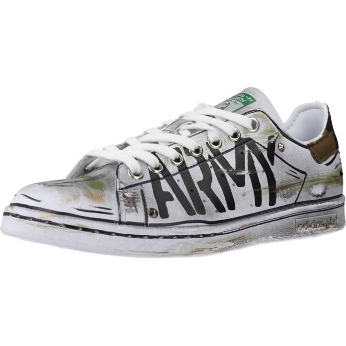 Adidas Chaussure Adidas Modèle Smith - Coleur Blanc