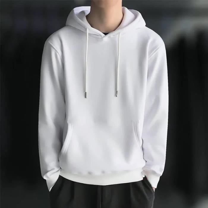 Sweat à Capuche Italien Pour Homme - Coupe Oversize Décontractée, Fin Et Respirant - 2