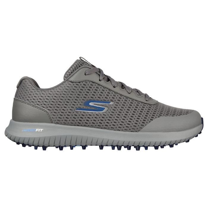 chaussures de golf de golf sans crampons skechers go golf max fairway 3 - charcoal grey/navy - 43,5