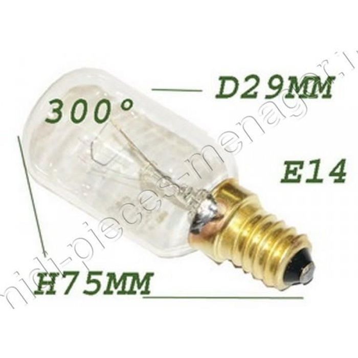 Ampoule UNIVERSEL LAMPE FOUR 300 degres E27 40W
