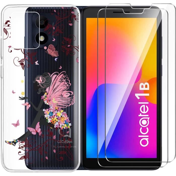 per Alcatel 1V (2022) Custodia Clip Metallo Cintura Orizzontale Portacarte Te... 8155533178077
