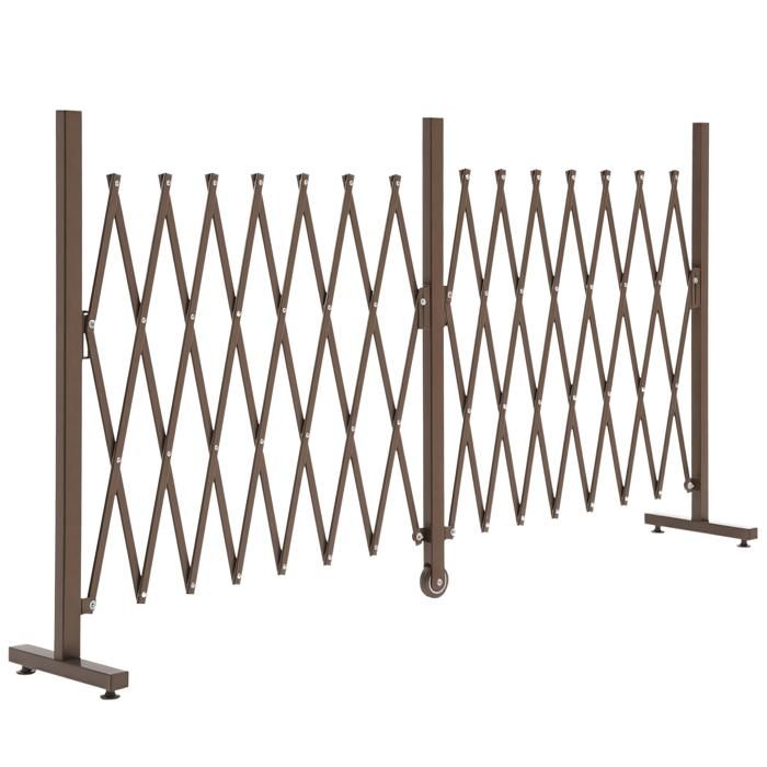 Barrière en forme de s en aluminium moderne avec le revêtement de
