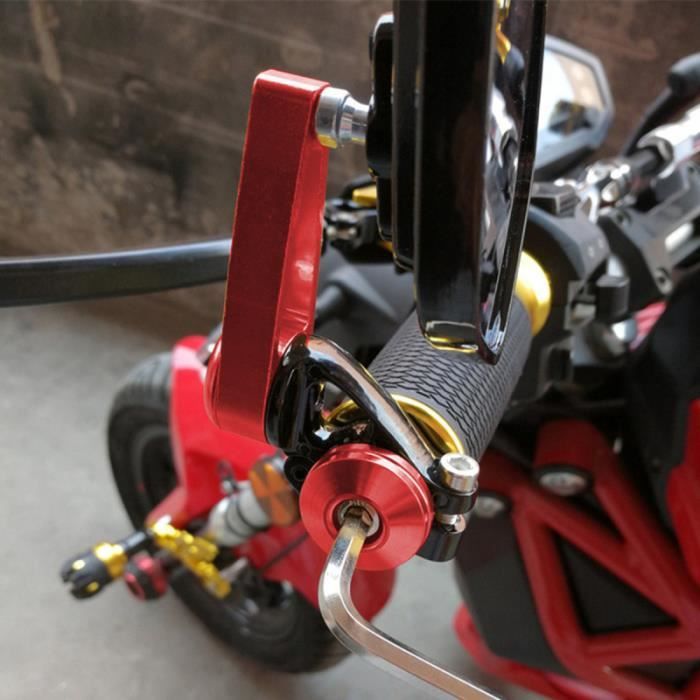 Paire de Rétroviseurs Latéraux Moto Universel pour Embouts de Guidon 7/8 22mm, Rétroviseurs Paire de Rétroviseurs Latéraux Moto Universel pour Embouts de Guidon 7/8 22mm, Rétroviseurs