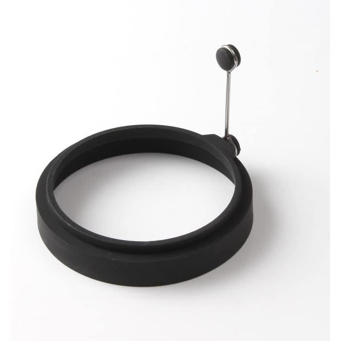 Lot De 4 Anneaux à œufs En Silicone - Moule Pour œufs Au Plat, Poêle, Crêpes, Antiadhésif, Lavable Au Lave-vaisselle